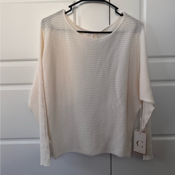 Cream Cyrus Sweater - Picture 2 of 2